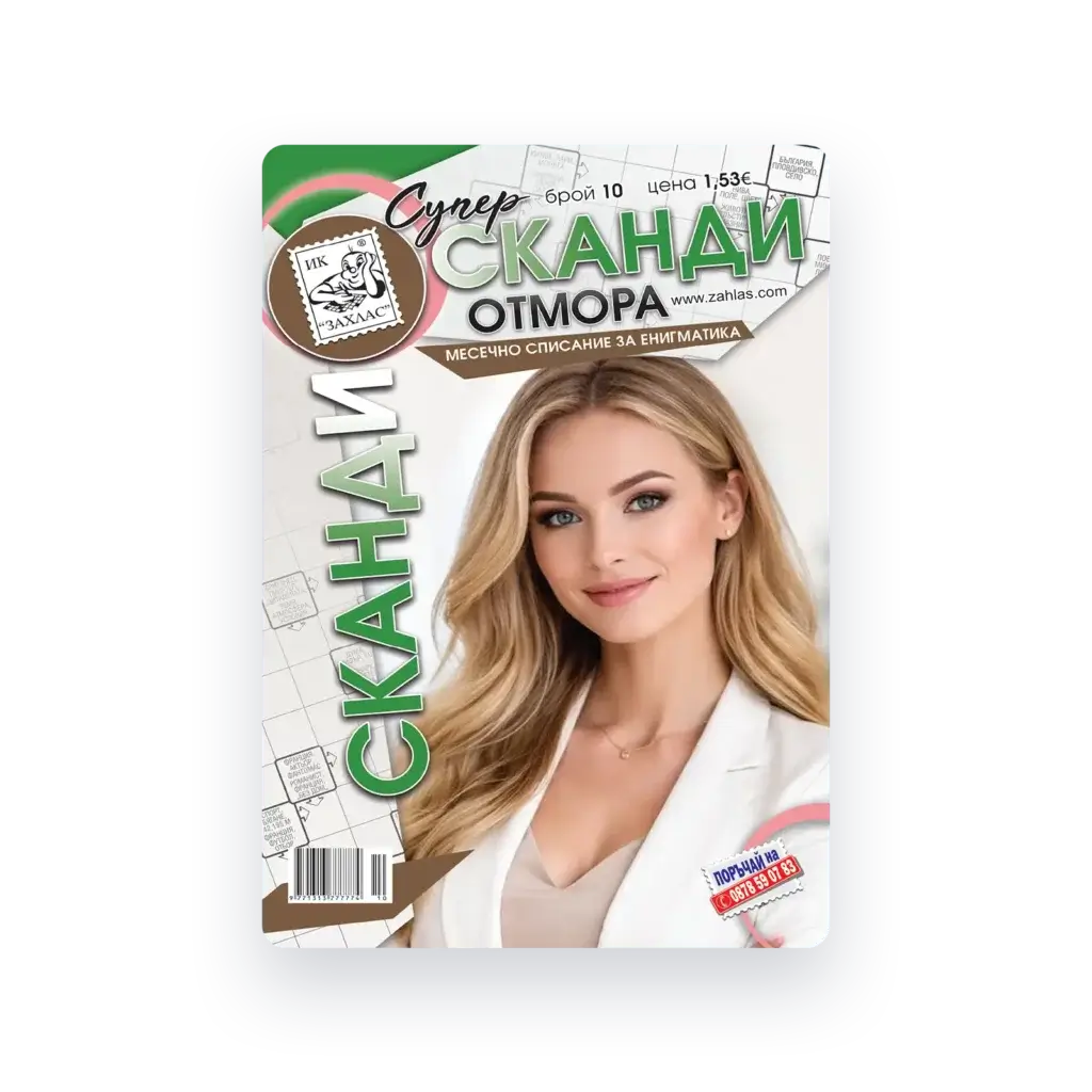Корица на списание „Сканди Отмора“ – Брой 10/2026